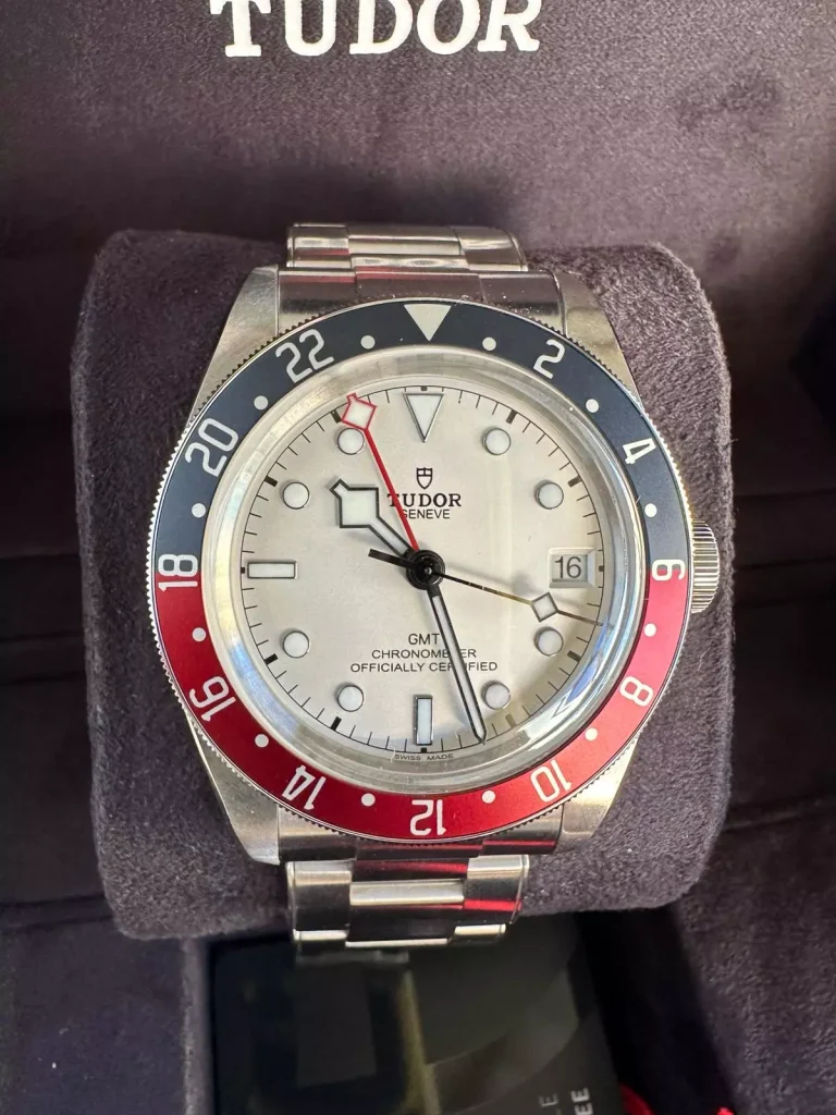 Tudor Black Bay Pepsi GMT Automatic White Dial Box And Papers-1