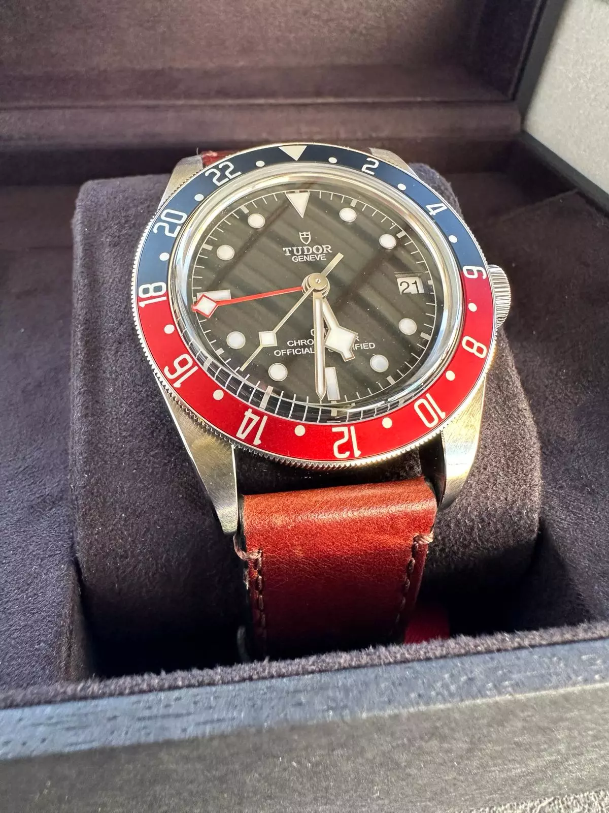 Tudor Heritage Black Bay Pepsi GMT 41mm Mens Automatic-1