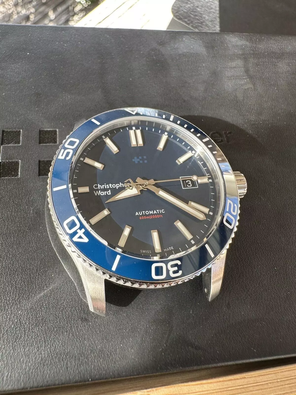 RARE CHRISTOPHER WARD C60 Trident PRO 600 Ceramic Bezel Automatic Diver Watch