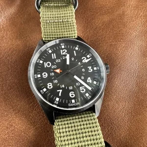 Sangin Instruments DARK Overlord GMT 40mm field MILITARY