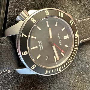 Sangin Instruments Atlas Brushed Stainless Steel 20 ATM Automatic Watch(Wire price $1049)