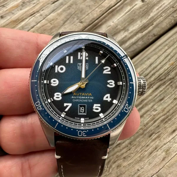 TAG Heuer Autavia Calibre 5 Blue Dial Automatic Watch